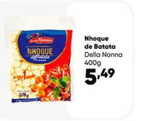 Zaffari Nhoque De Batata Della Nonna 400g oferta