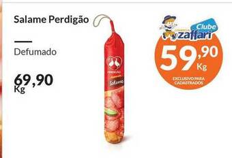 Zaffari Salame Perdigão 1kg oferta