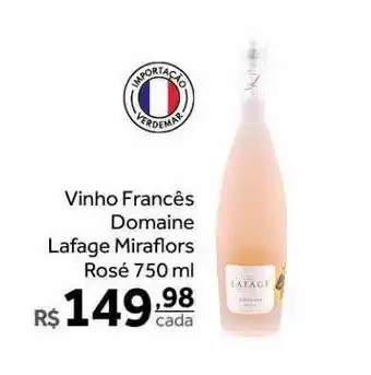 Verdemar Supermercado Vinho francês domaine lafage miraflors rosé oferta