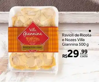 Verdemar Supermercado Ravioli de ricota e nozes villa giannina oferta