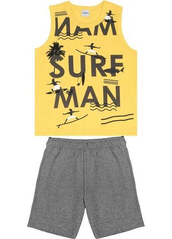 Posthaus Rovitex kids - conjunto infantil amarelo oferta