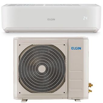 Gazin Ar condicionado split 12.000 btus eco plus ii display invisível elgin frio oferta