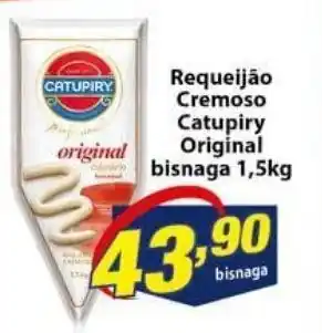 Vencedor Atacadista Requeijao Cremoso Catupiry Original bisanga 1.5kg oferta