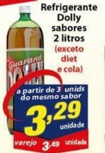 Refrigerante Dolly sabores 2L