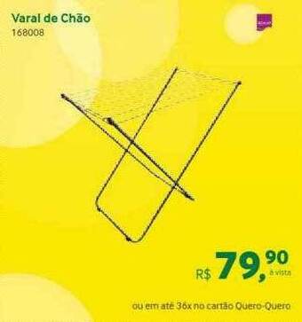 Quero Quero Varal de chão oferta
