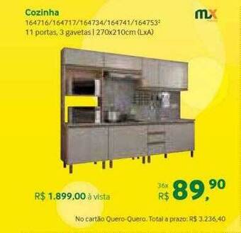 Quero Quero Cozinha mx oferta