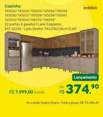 Quero Quero Cozinha oferta