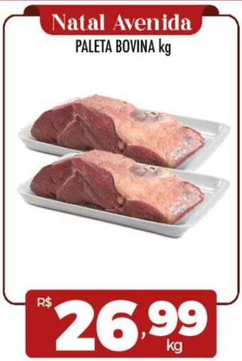 Supermercados Avenida Paleta bovina kg oferta