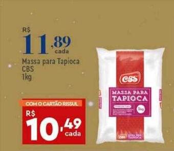 Massa para tapioca cbs