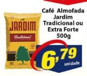 Vencedor Atacadista Cafe Almofada Jardim Tradicional ou extra forte 500g oferta