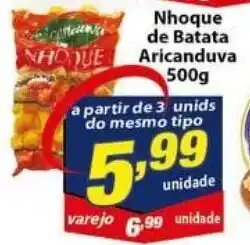 Nhoque de Batata Aricanduva 500g