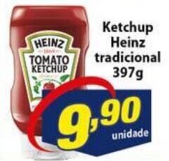 Vencedor Atacadista Ketchup Heinz Tradicional 397g oferta