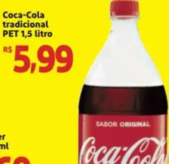 Extra Supermercado Coca Cola Tradiciona pet 1.5L oferta