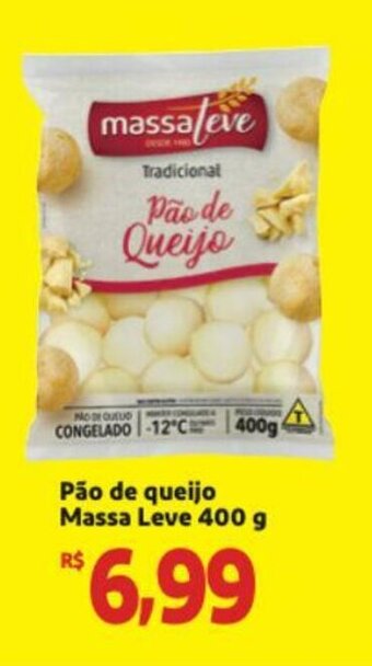 Extra Supermercado Pao de queijo Massa Leve 400g oferta