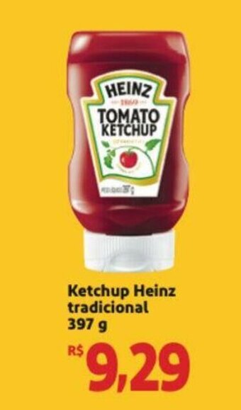 Extra Supermercado Ketchup Heinz Tradicional 397g oferta