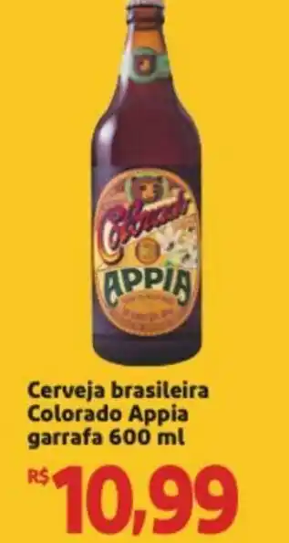 Extra Supermercado Cerveja Brasileira Colorado Appia garrafa 600ml oferta