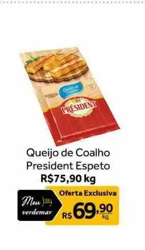 Queijo de coalho president espeto