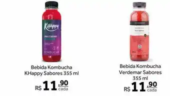 Verdemar Supermercado Bebida kombucha khappy sabores bebida kombucha verdemar sabores oferta