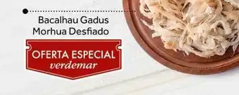Verdemar Supermercado Bacalhau gadus morhua desfiado oferta