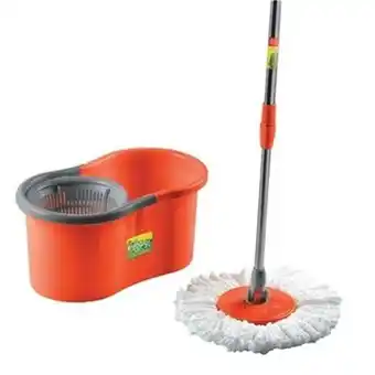 Mop spin brilhus com cesta balde 12l