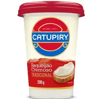 Super Lagoa Requeijao catupiry 200g tradicional oferta
