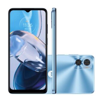 Smartphone motorola e22 4g 64gb wi-fi 4gb ram câmera dupla + selfie 5mp