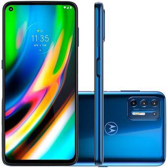 Smartphone motorola moto g9 plus 6.8" octa core 128gb 4gb câmera quádrupla