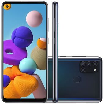 Gazin Smartphone samsung galaxy a21s 6.5" octa core 64gb câmera quádrupla oferta