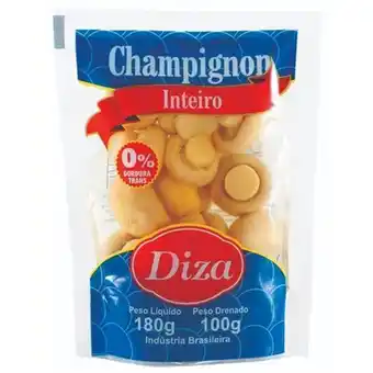 Supermercados São Vicente Champignon diza inteiro sachê 100g oferta