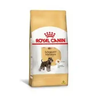 Petz Ração royal canin schnauzer miniature para cães adultos oferta