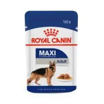 Petz Ração úmida royal canin maxi adult para cães adultos de porte grande 140g oferta