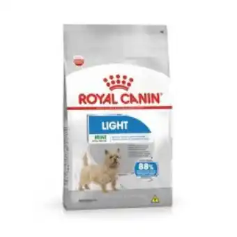 Petz Ração royal canin mini light para cães adultos de porte pequeno com tendência à obesidade oferta
