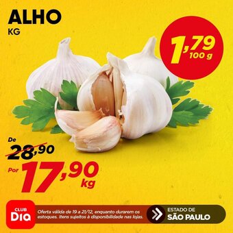 Dia Alho 1kg oferta