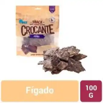 Petz Snack petz crocante fígado para cães 100g oferta