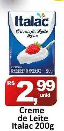 Rede Krill Creme de leite italac oferta
