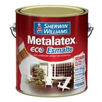 Tinta eco esmalte acetinado 900ml - branco