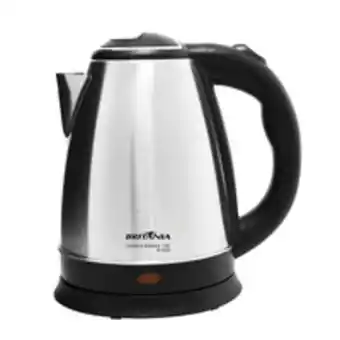 Novo Mundo Chaleira elétrica britânia, 1150w, desligamento automático, 1,8 l, inox - bch02pi oferta