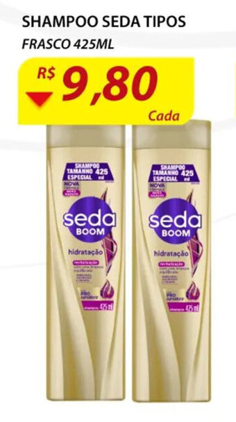 Assaí Atacadista Shampoo Seda Tipos 425ml oferta