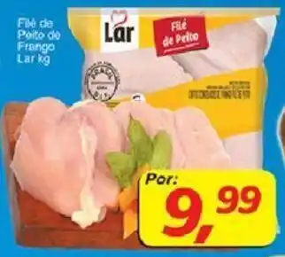 Supermercados Guanabara Filé de Peito Frango Lar 1kg oferta