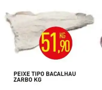 Calvo Atacadista Peixe tipo Bacalhau Zarbo 1kg oferta