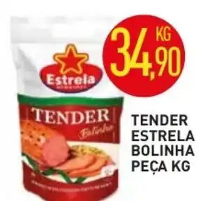 Calvo Atacadista Tender Estrela Bolinha peca 1kg oferta