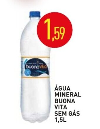 Calvo Atacadista Agua Mineral Buona Vita sem gas 1.5L oferta