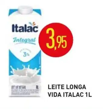 Calvo Atacadista Leite Longa Vida Italac 1L oferta