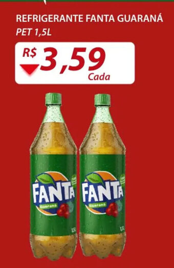 Assaí Atacadista Refrigerante Fanta Guarana pet 1.5L oferta