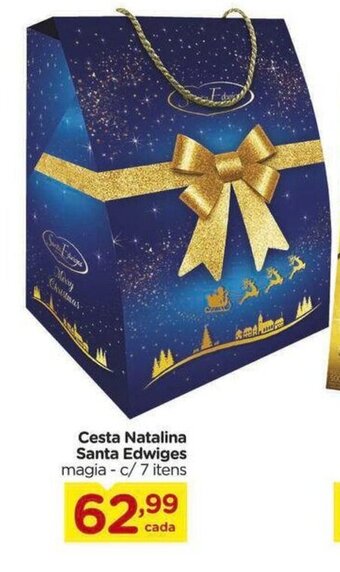 Carrefour Cesta Natalina Santa Edwiges c/7 itens oferta