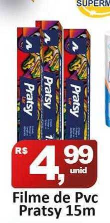 Filme de pvc pratsy 15m