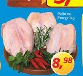Supermercados Guanabara Peito de Frango 1kg oferta