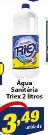 Vencedor Atacadista Agua Sanitaria Triex 2L oferta