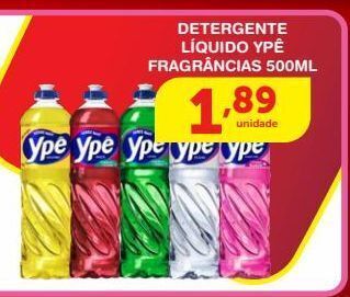 Roldão Detergente líquido ypê fragrâncias 500ml oferta