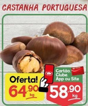 Castanha portuguesa kg